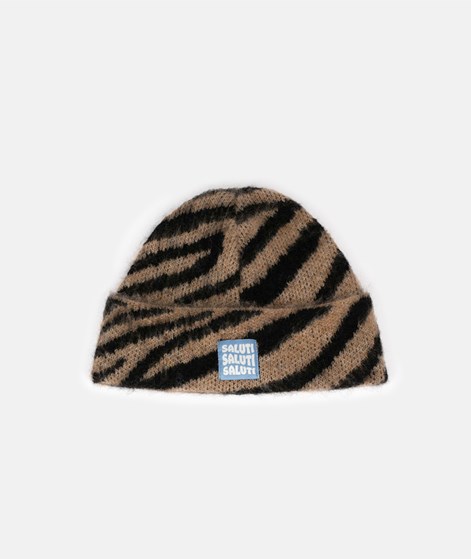 KAUF DICH GLCKLICH Mtze Tigermuster