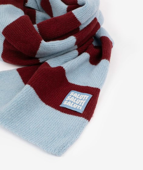 KAUF DICH GLCKLICH Schal Bordeaux Hellblau