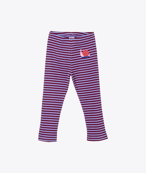 KAUF DICH GLCKLICH KIDS Leggings Streifen Schnecke aus Bio-Baumwolle