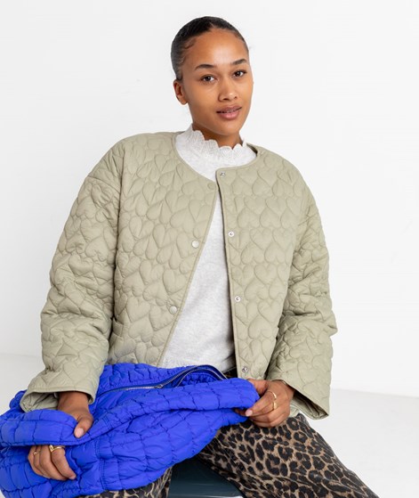 VILA VISilla Quilted Jacke Grn