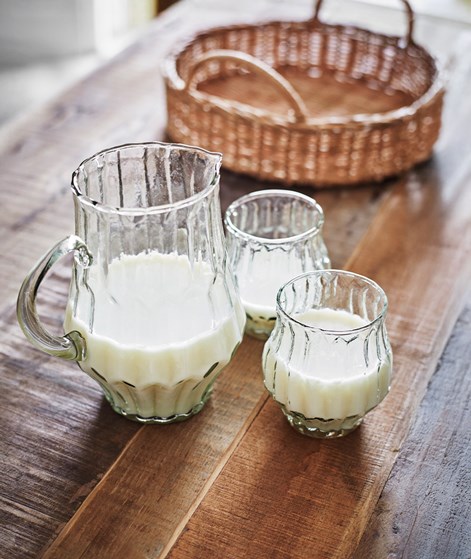 MADAM STOLTZ Trink Glas farblos