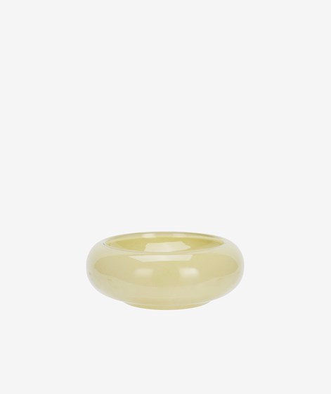 MADAM STOLTZ Glas Schale Gelb