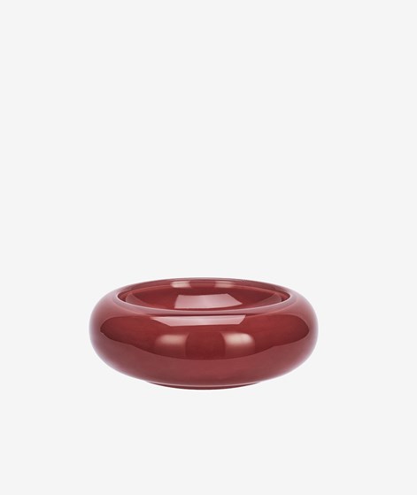 MADAM STOLTZ Glas Schale Rot