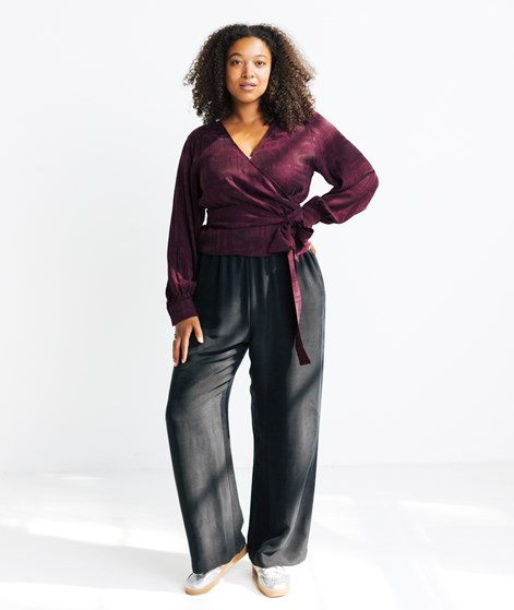 DARIADEH Nada Bluse Aubergine