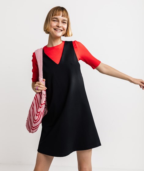 KAUF DICH GLCKLICH Kleid Schwarz