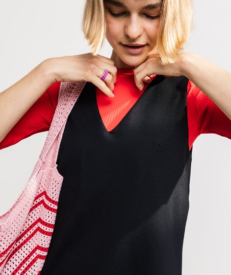 KAUF DICH GLCKLICH Kleid Schwarz