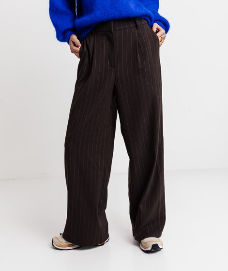 KAUF DICH GLCKLICH Hose Nadelstreifen Dunkelbraun