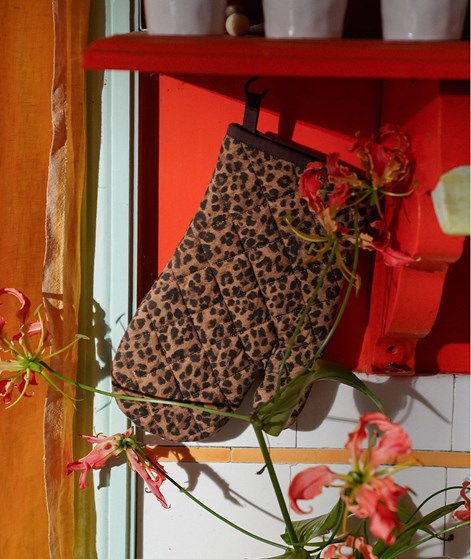 ANNA + NINA Leopard  Ofenhandschuhe mehr