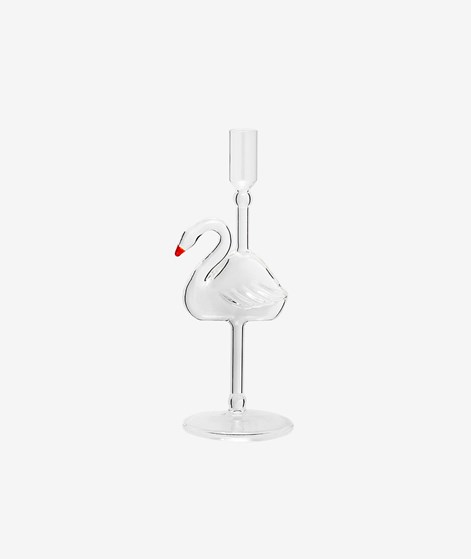 ANNA + NINA Swan Lake Kerzenhalter Wei