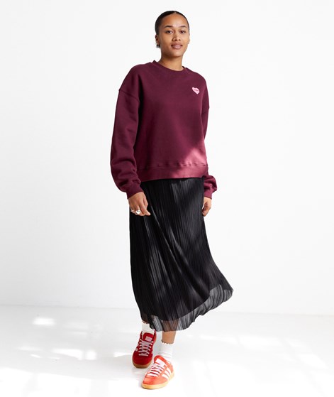 KAUF DICH GLCKLICH Rock Schwarz aus recyceltem Polyester