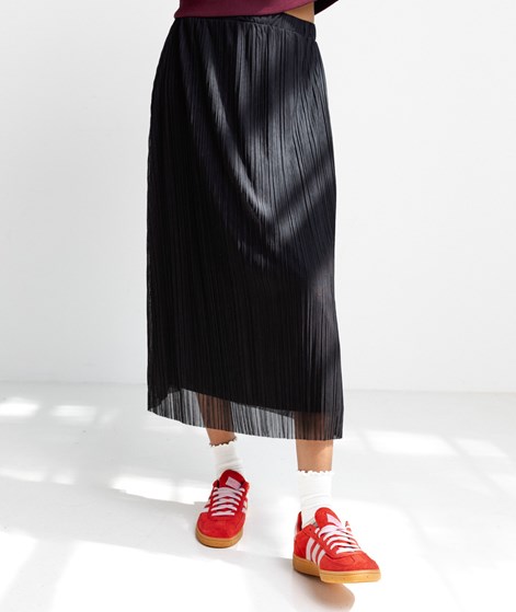 KAUF DICH GLCKLICH Rock Schwarz aus recyceltem Polyester