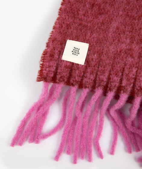 KAUF DICH GLCKLICH Schal Pink Beerenrot