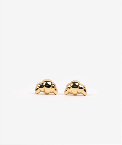 KAUF DICH GLCKLICH Ohrringe Gold Croissant