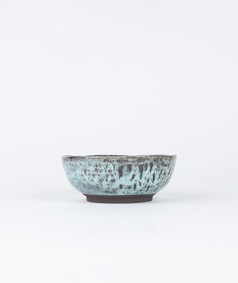 MADAM STOLTZ Stoneware Bowl green