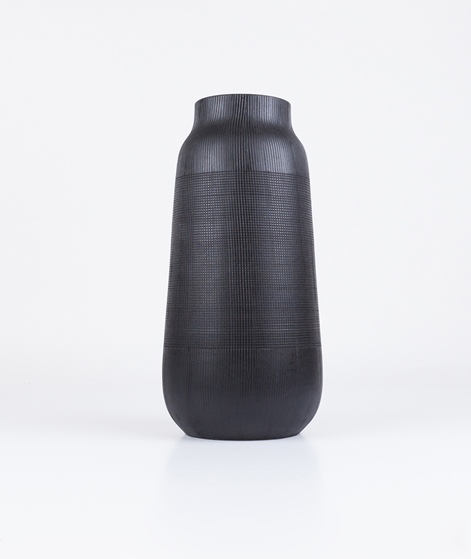 HOUSE DOCTOR Vase Groove black