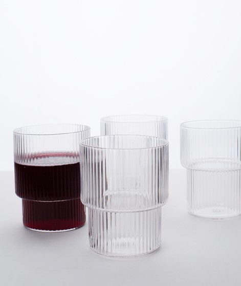 FERM LIVING Ripple Glas Set medium