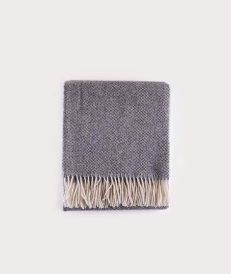 COUDRE BERLIN Wool Blanket granite grey