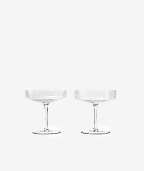 FERM LIVING Champagner Glser 2er Set ( 10,5) farblos