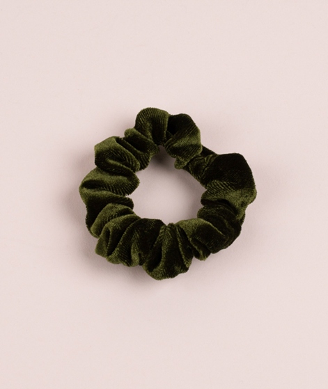 EBBA Velour Scrunchie dunkelgrn