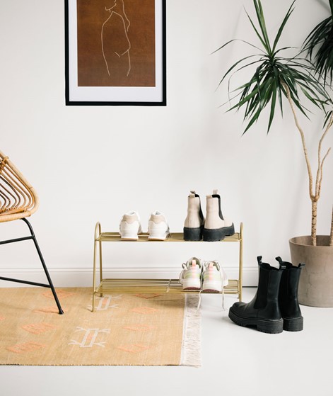 MADAM STOLTZ Shoe Rack 64x28x37cm
