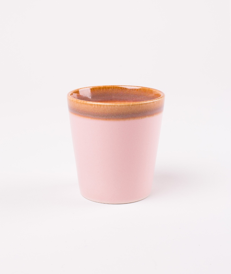 HKLIVING Ceramic 70`s Mug pink