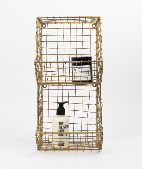 MADAM STOLTZ Wire Rack brass