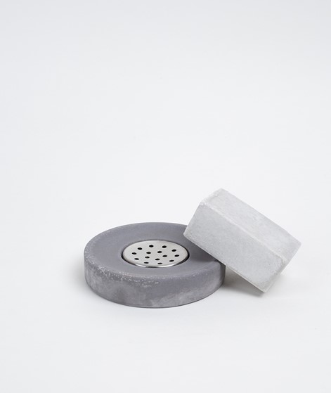 HOUSE DOCTOR Cement Soap dish grey