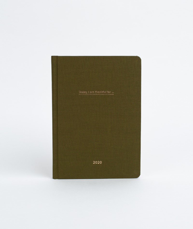NAVUCKO Hardcover Kalender Typo 2020