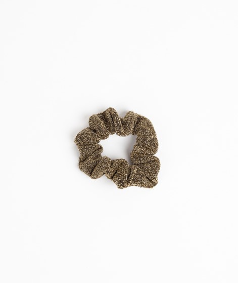 EBBA Small Lurex Scrunchie gold