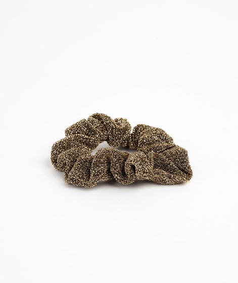 EBBA Small Lurex Scrunchie gold