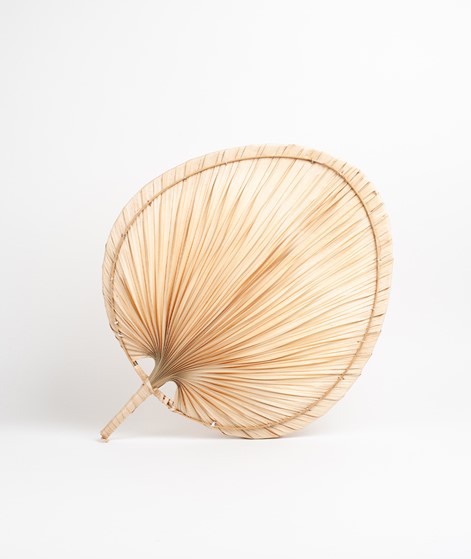 MADAM STOLTZ Palm Leaf Fcher natural