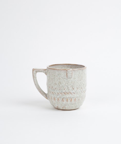 MADAM STOLTZ Stoneware Mug w/ Face