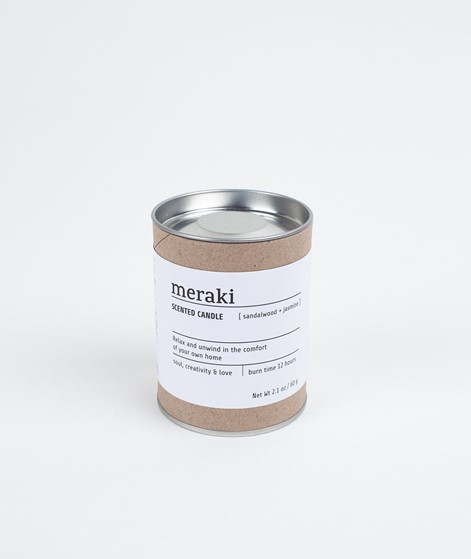 MERAKI Duftkerze Sandalwood/Jasmin