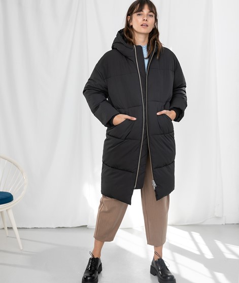 EMBASSY Elphin Puffer Coat schwarz