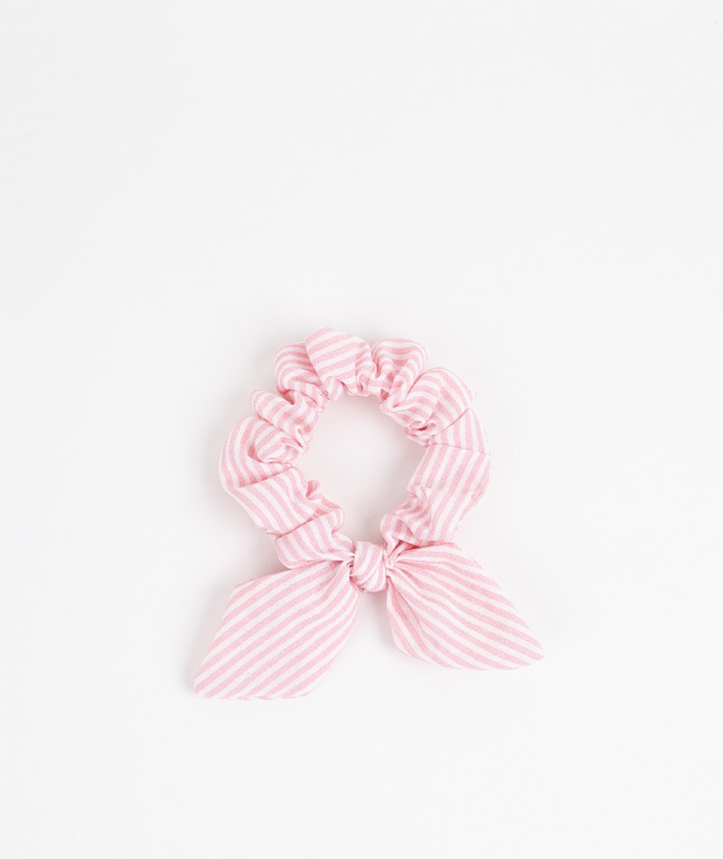 EBBA Scrunchie rosa stripe