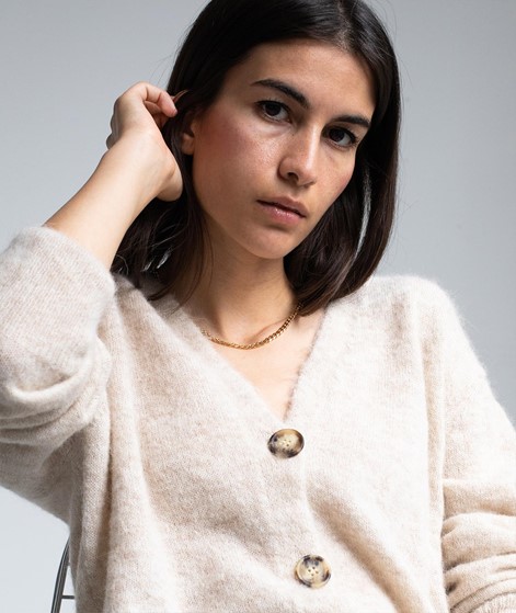 KAUF DICH GLCKLICH Cardigan creme wei