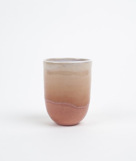 KAUF DICH GLCKLICH Keramikbecher rosa