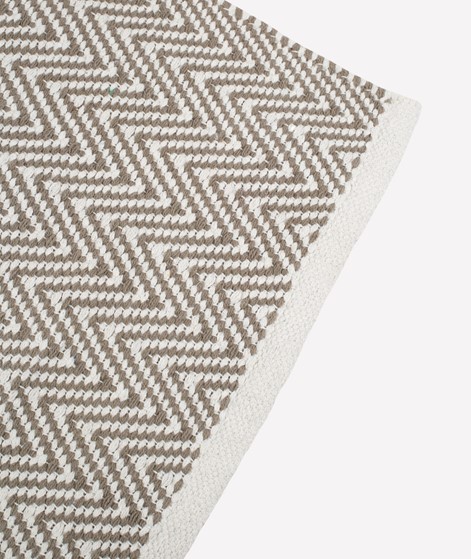 LIV INTERIOR Teppich zigzag (60x90) grau