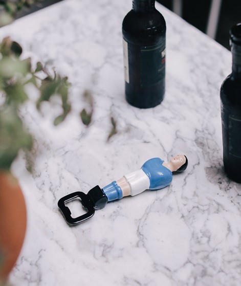 DOIY Foosball Flaschenffner blau