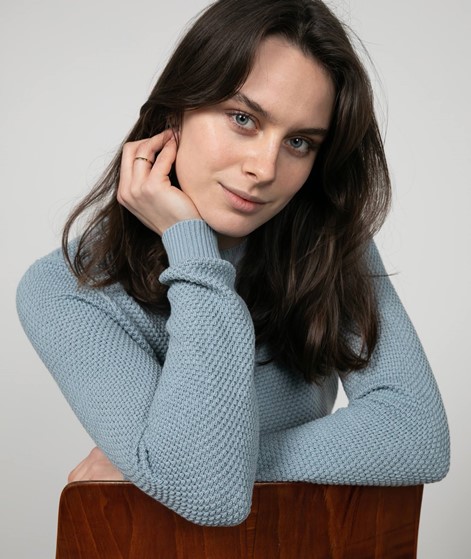 VILA VIChassa Strickpullover blau