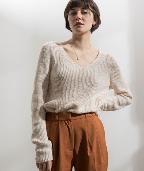 VILA VIOktavi Strickpullover beige