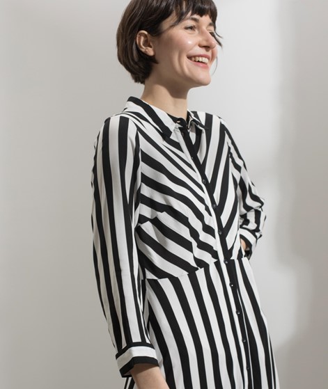YAS YASSavanna Kleid gestreift