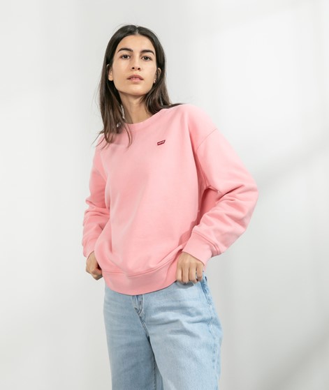 LEVIS Standard Crew Sweater rosa