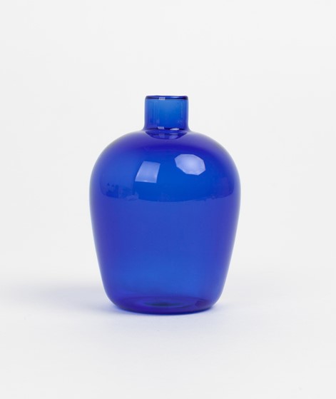 HÜBSCH Vase blau