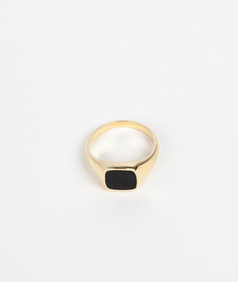 FLAWED Black Dahlia Ring gold