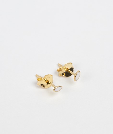 FLAWED Ivory Eye Ohrringe gold