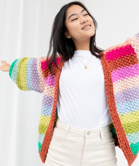 FRNCH PARIS Lobelia Cardigan multi