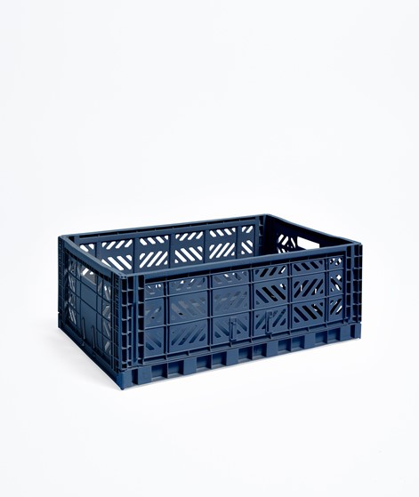HAY Colour Crate L navy