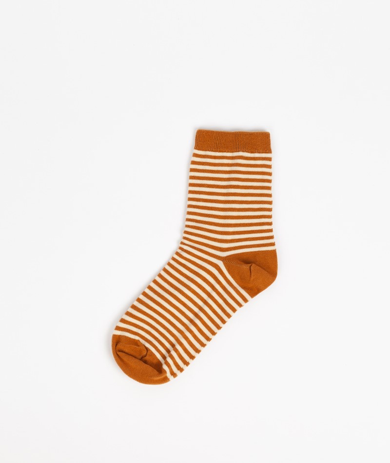 ORGANIC BASICS Color Striped Socken