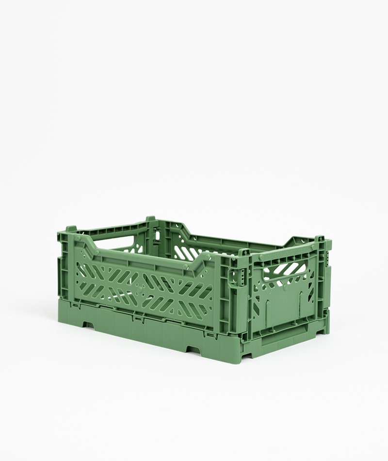 HAY Colour Crate/ S Korb grün